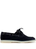 Forsa suede boat shoes - Blue