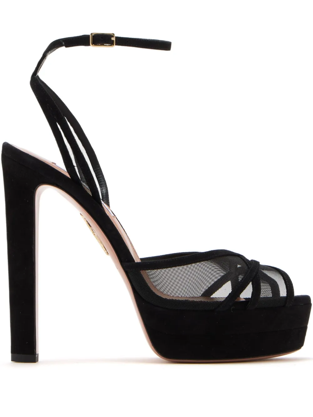 Aquazzura 130 Divine sandals Black