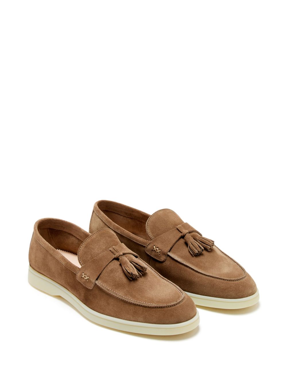 Forsa Suède loafers - Bruin