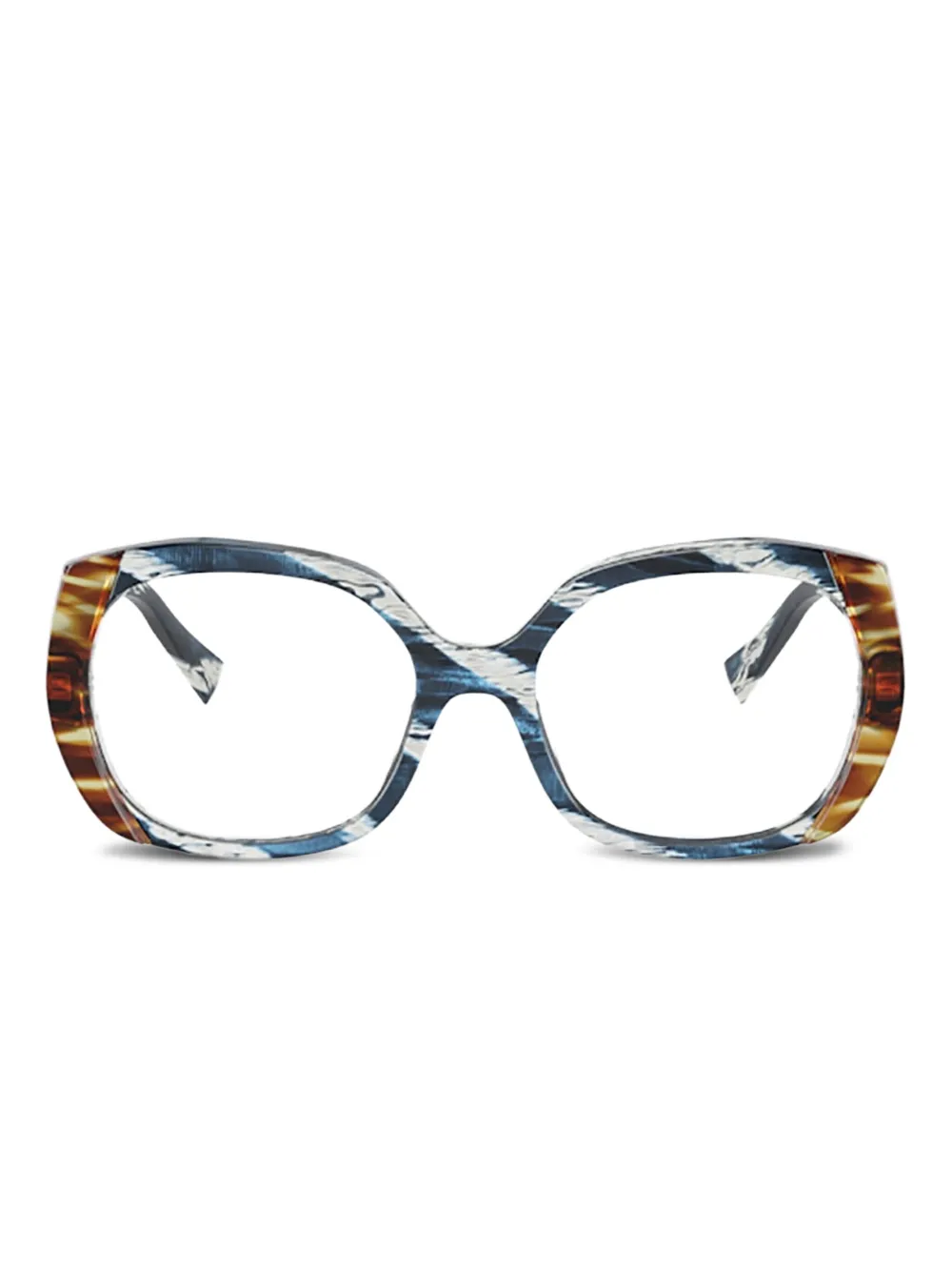 Alain Mikli lunettes de vue Antinea à monture carrée | bleu | Image 1