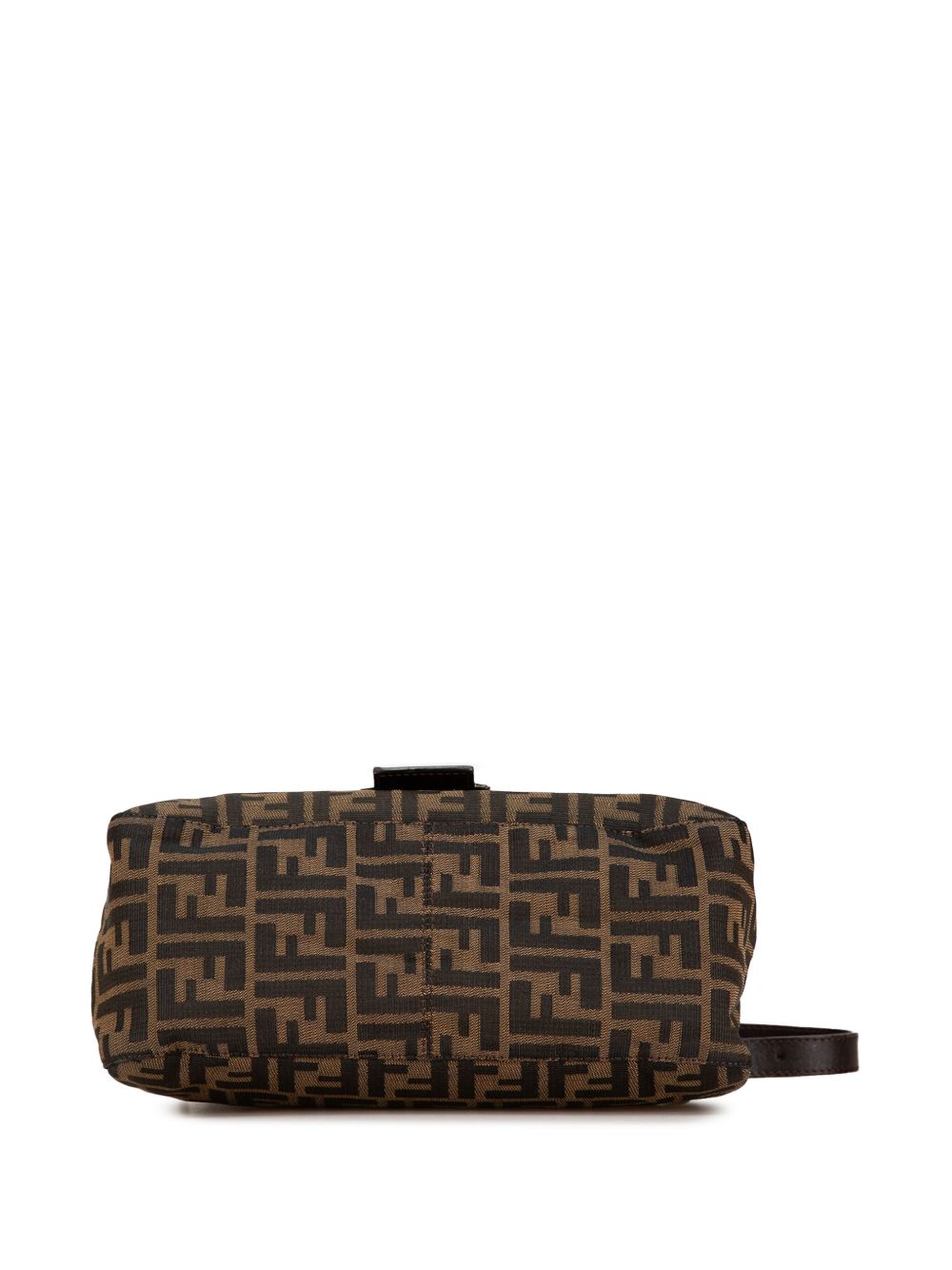 FENDI 2000-2010 ZUCCA CANVAS MAMMA FOREVER SHOULDER BAG