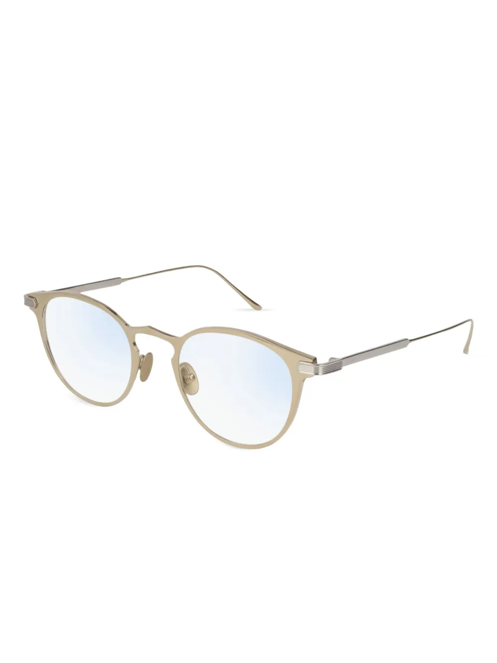 Cartier Eyewear Zonnebril met vierkant montuur - Goud