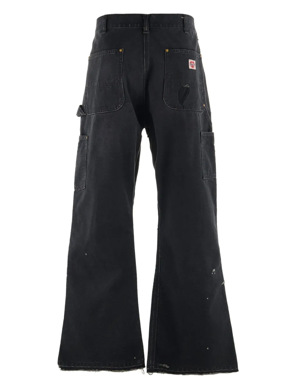 SAINT MXXXXXX Gerafelde jeans - Zwart