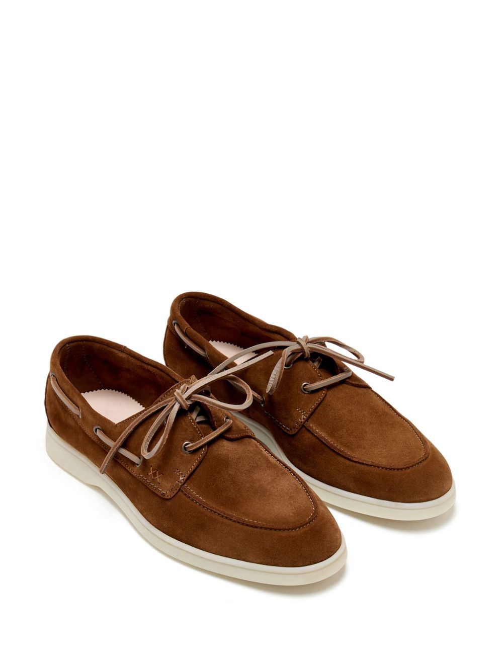 Forsa Suède loafers - Bruin