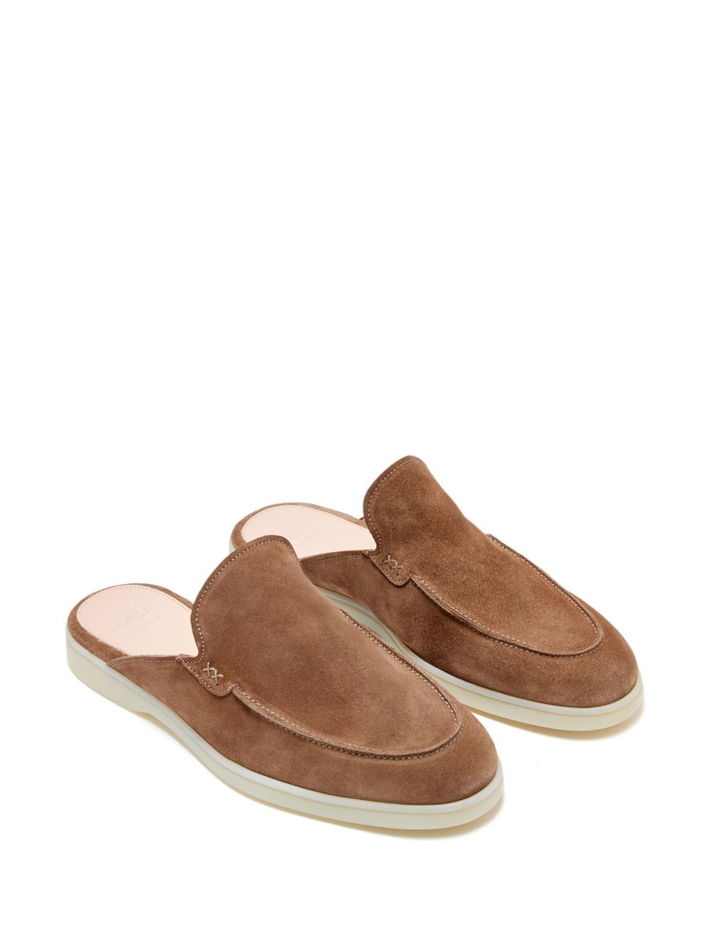 Forsa suede loafers - Bruin