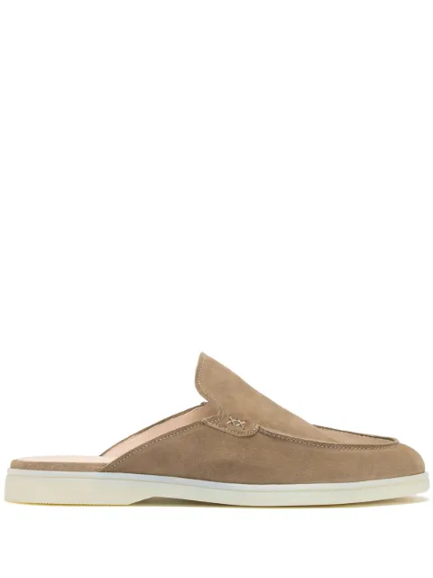 Forsa loafers i ruskind