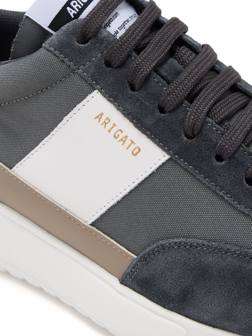 AXEL ARIGATO LOGO-PRINT SNEAKERS