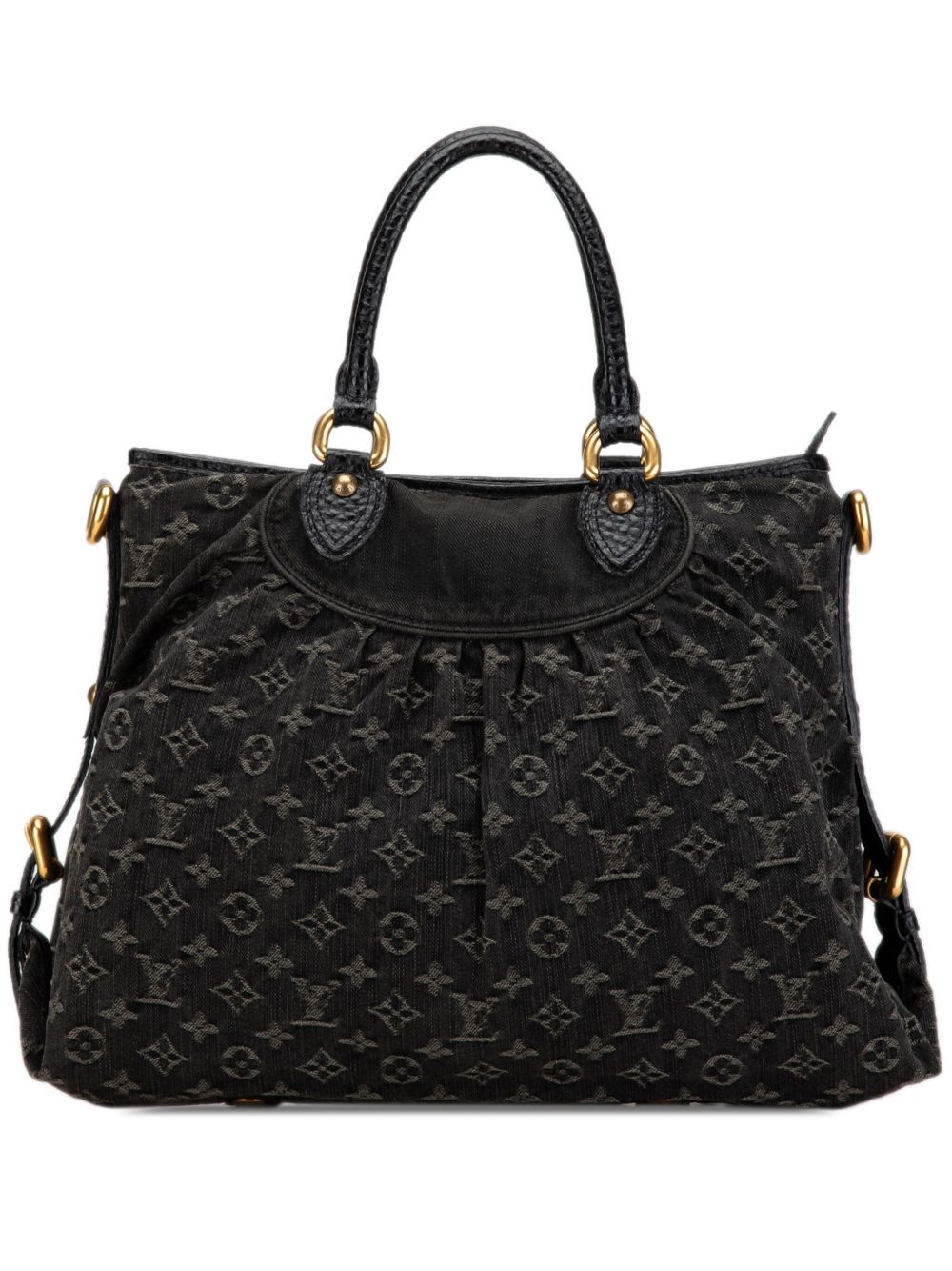 LOUIS VUITTON 2007-2024 MONOGRAM DENIM NEO CABBY GM SATCHEL