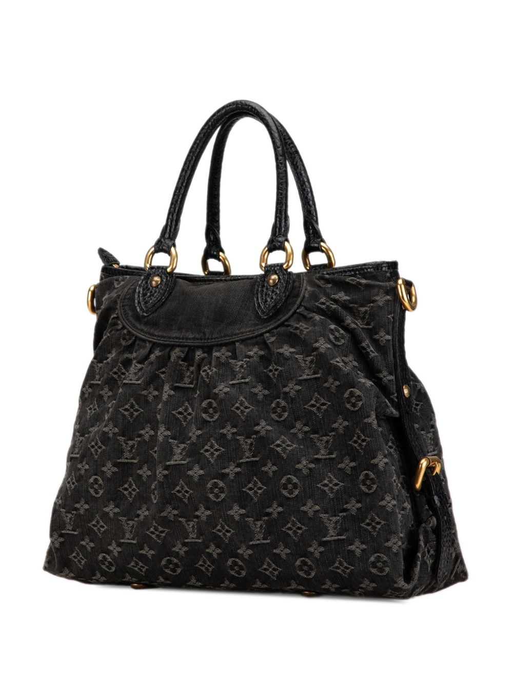 LOUIS VUITTON 2007-2024 MONOGRAM DENIM NEO CABBY GM SATCHEL