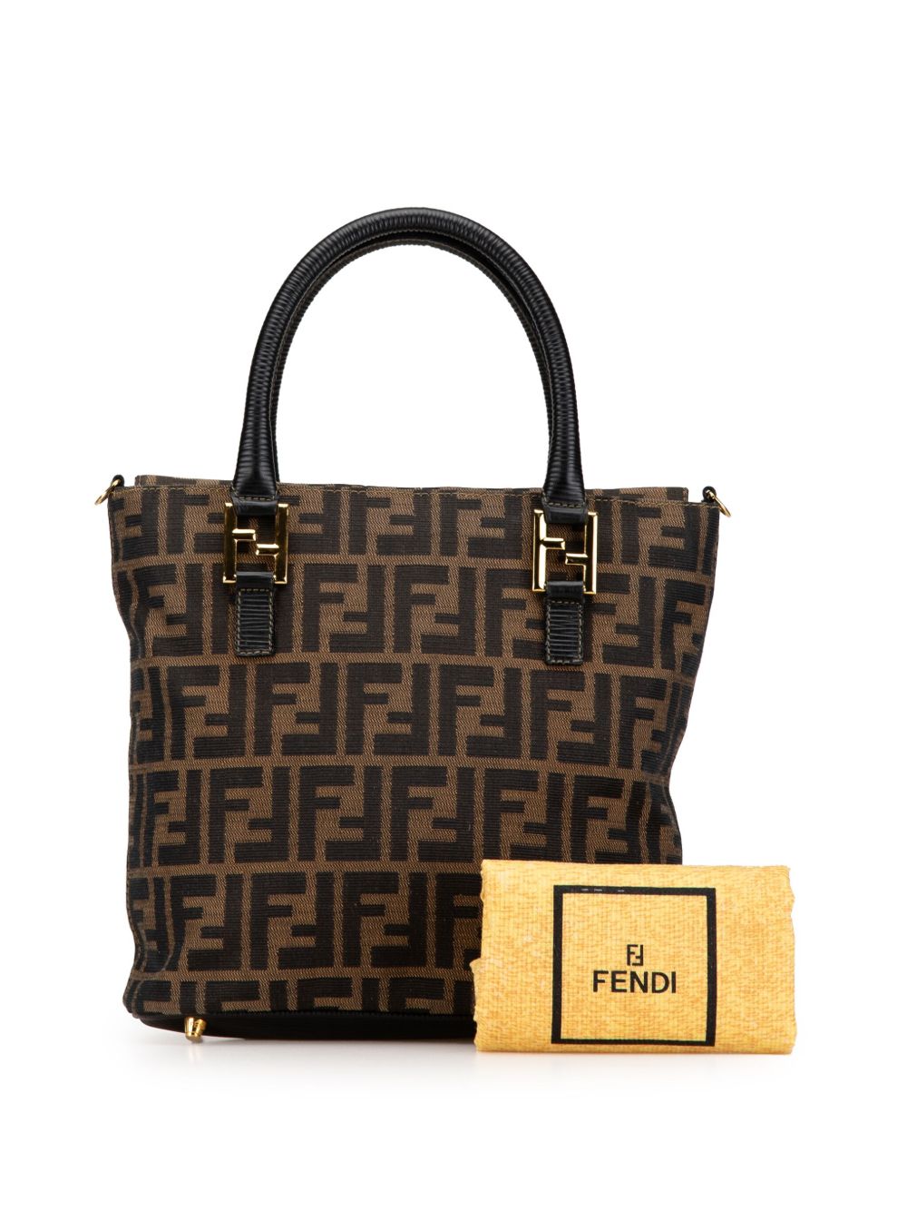 Fendi Pre-Owned 2000-2010 Zucca Canvas satchel - Brown