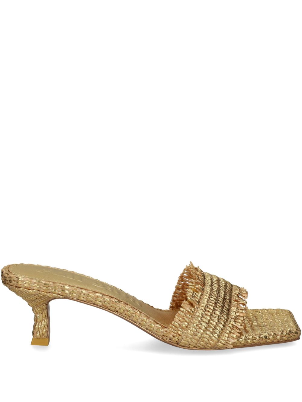 Cult Gaia 60 mm Ada sandalen Goud