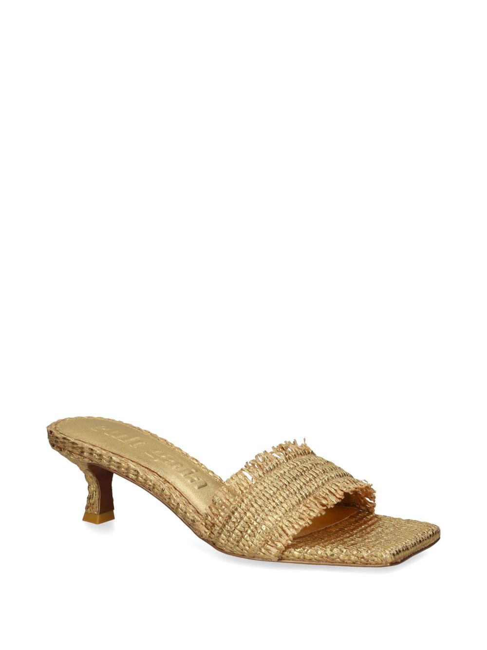 Cult Gaia 60mm Ada sandals - Goud