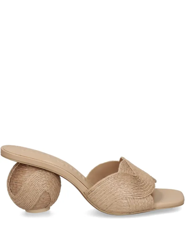 Cult Gaia Noor サンダル | ニュートラル | FARFETCH JP