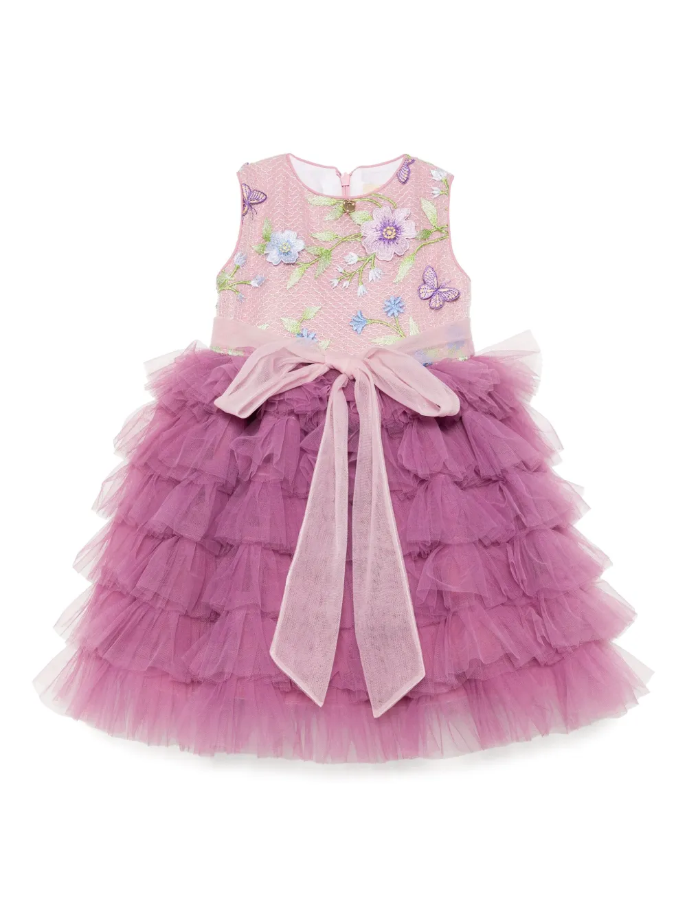 SPERANZA ruffled dress | Purple | Image 1