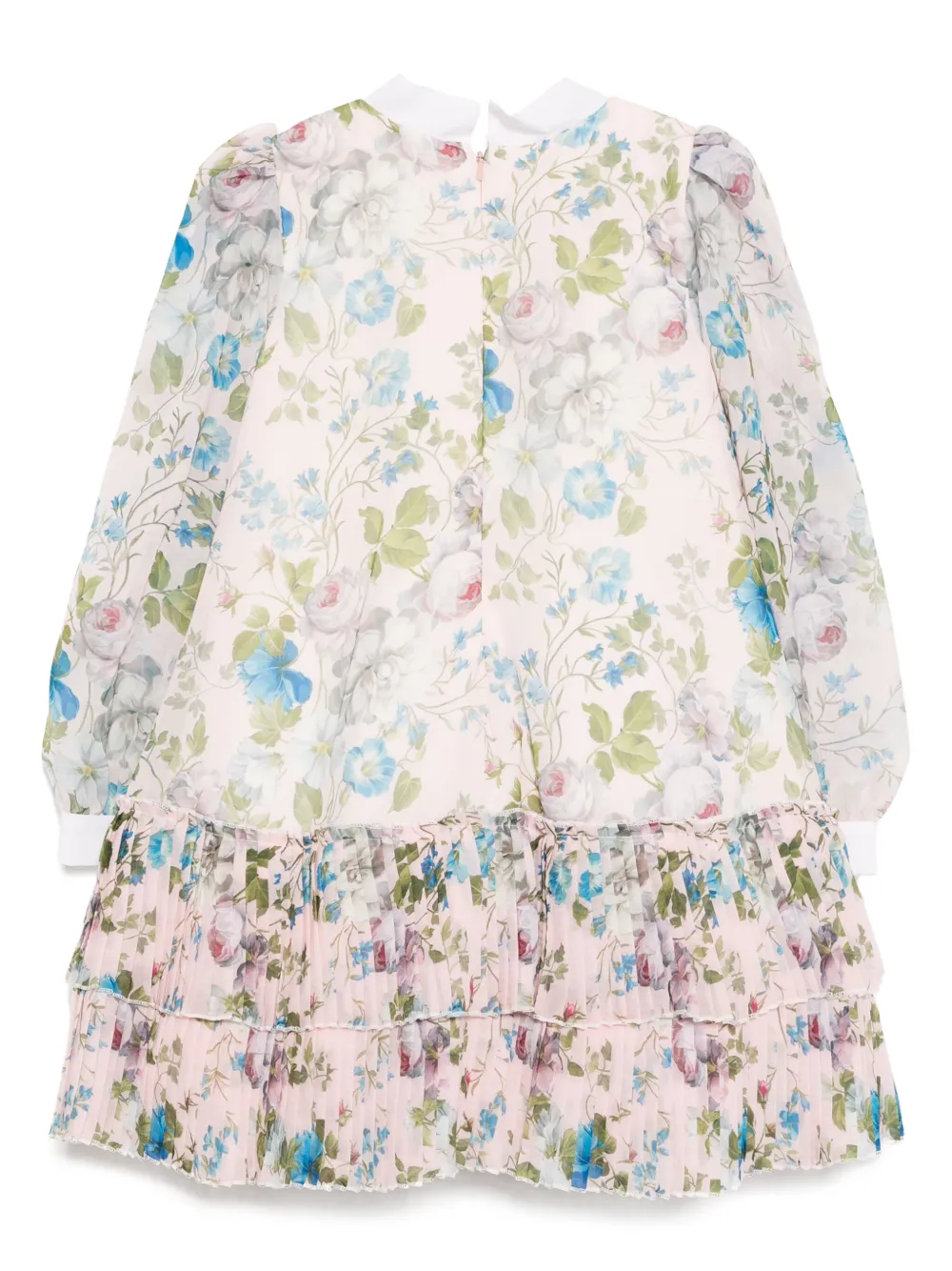 Shop Speranza Floral-print Dress In Pink