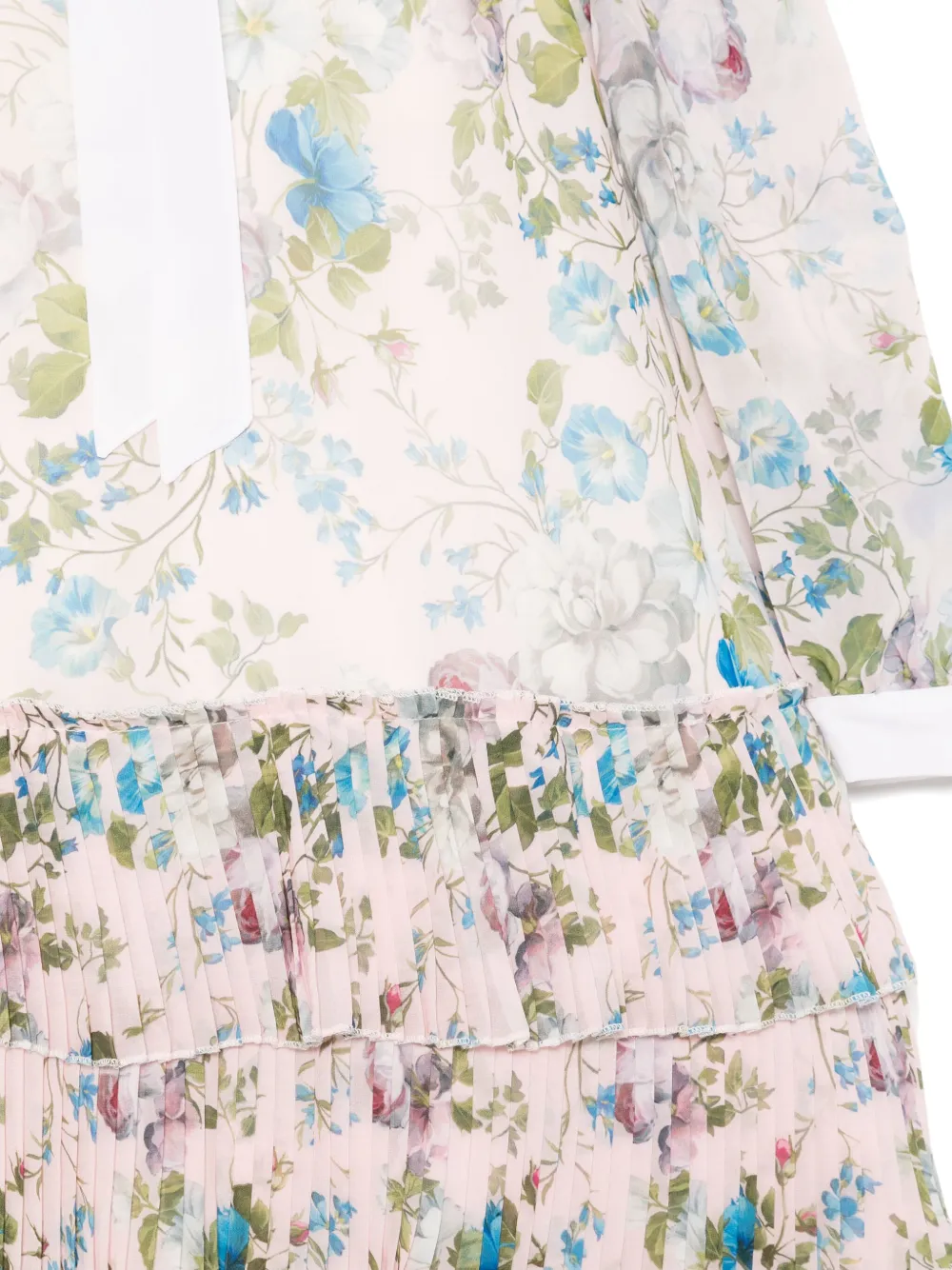 Shop Speranza Floral-print Dress In Pink