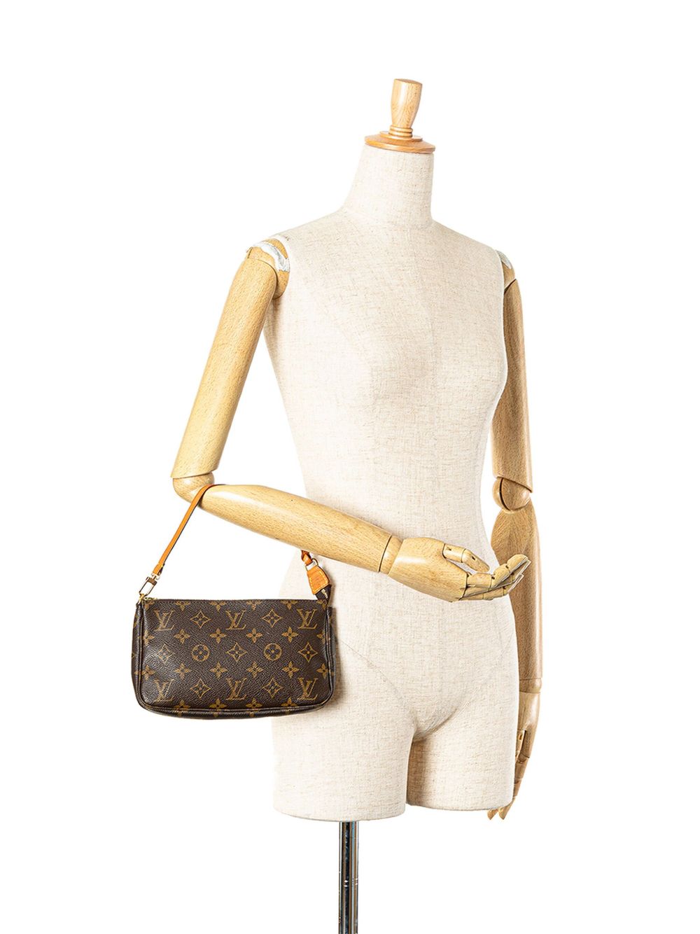 LOUIS VUITTON 2000 MONOGRAM POCHETTE ACCESSOIRES SHOULDER BAG