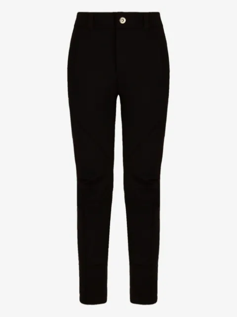 High tapered trousers