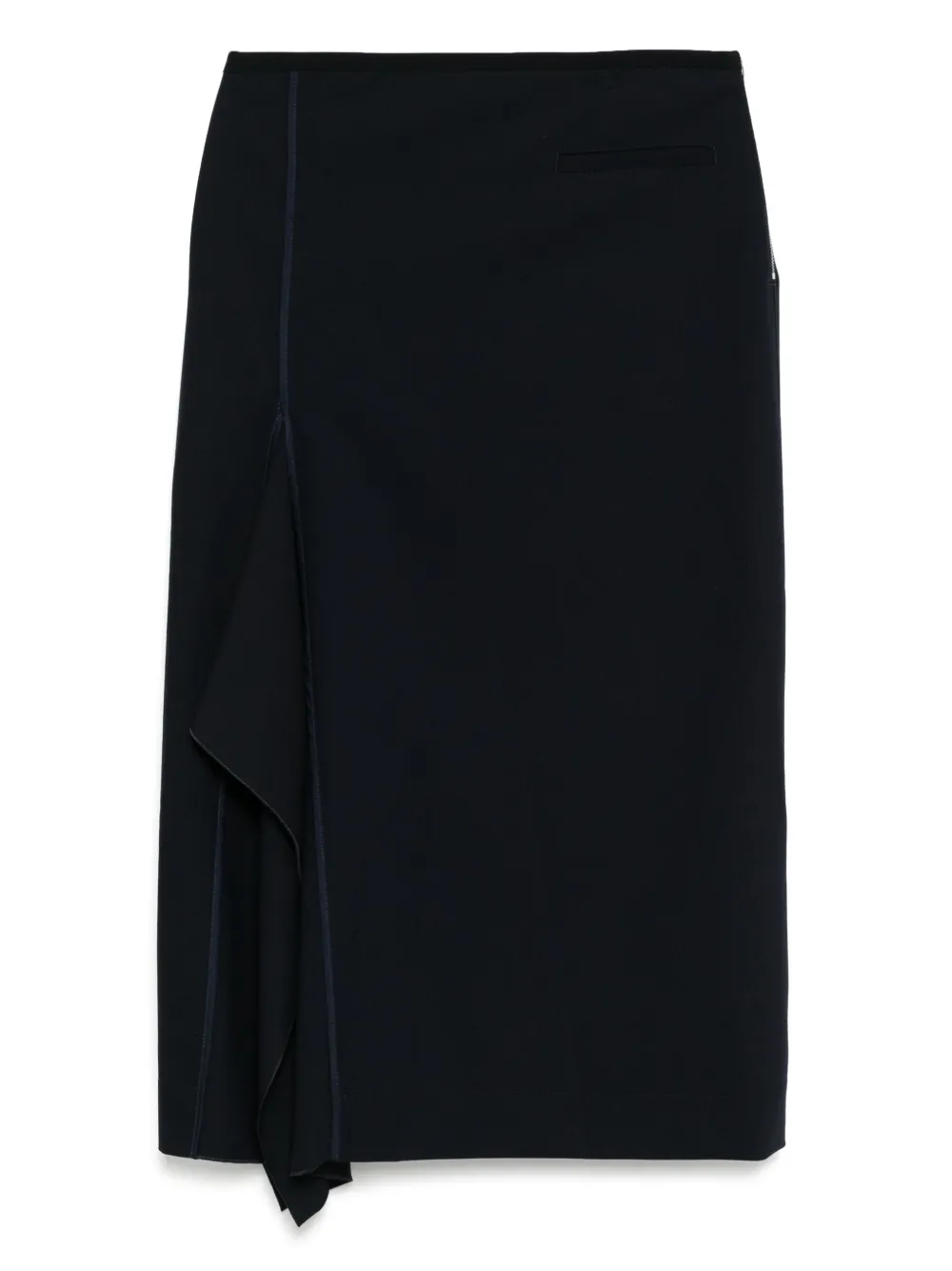 sketch-out ruffle skirt