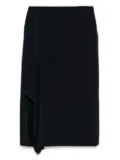 High sketch-out ruffle skirt - Blue