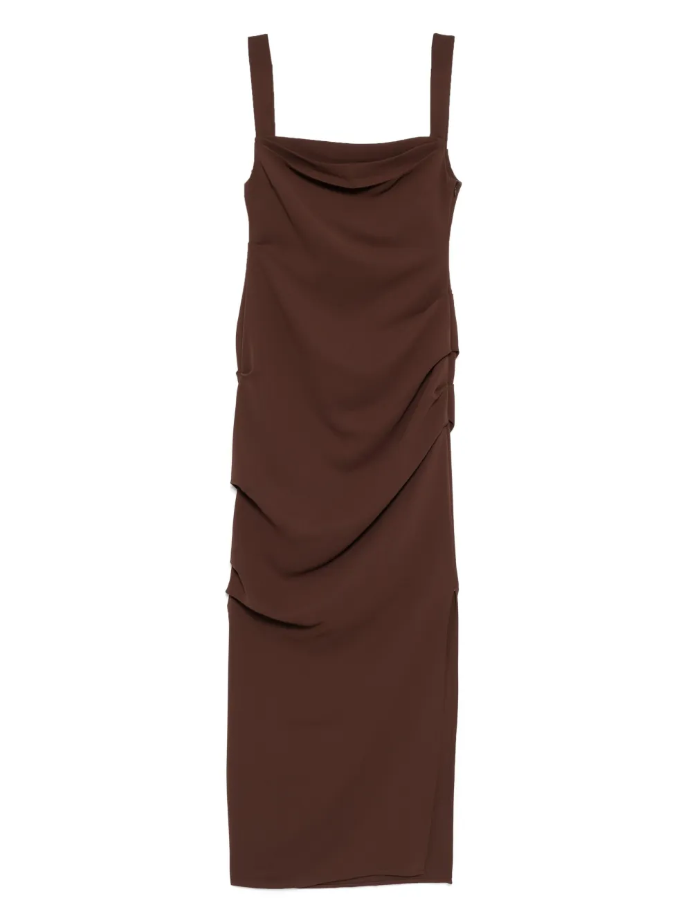 Paris Georgia Raf jurk Bruin