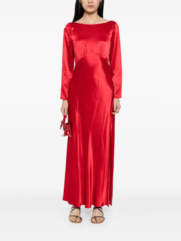 Rixo Devina Gown | Red | FARFETCH