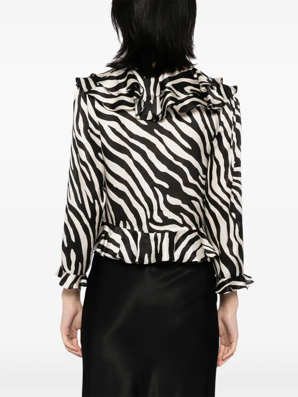 Shop Rixo London Atlas Top In Black