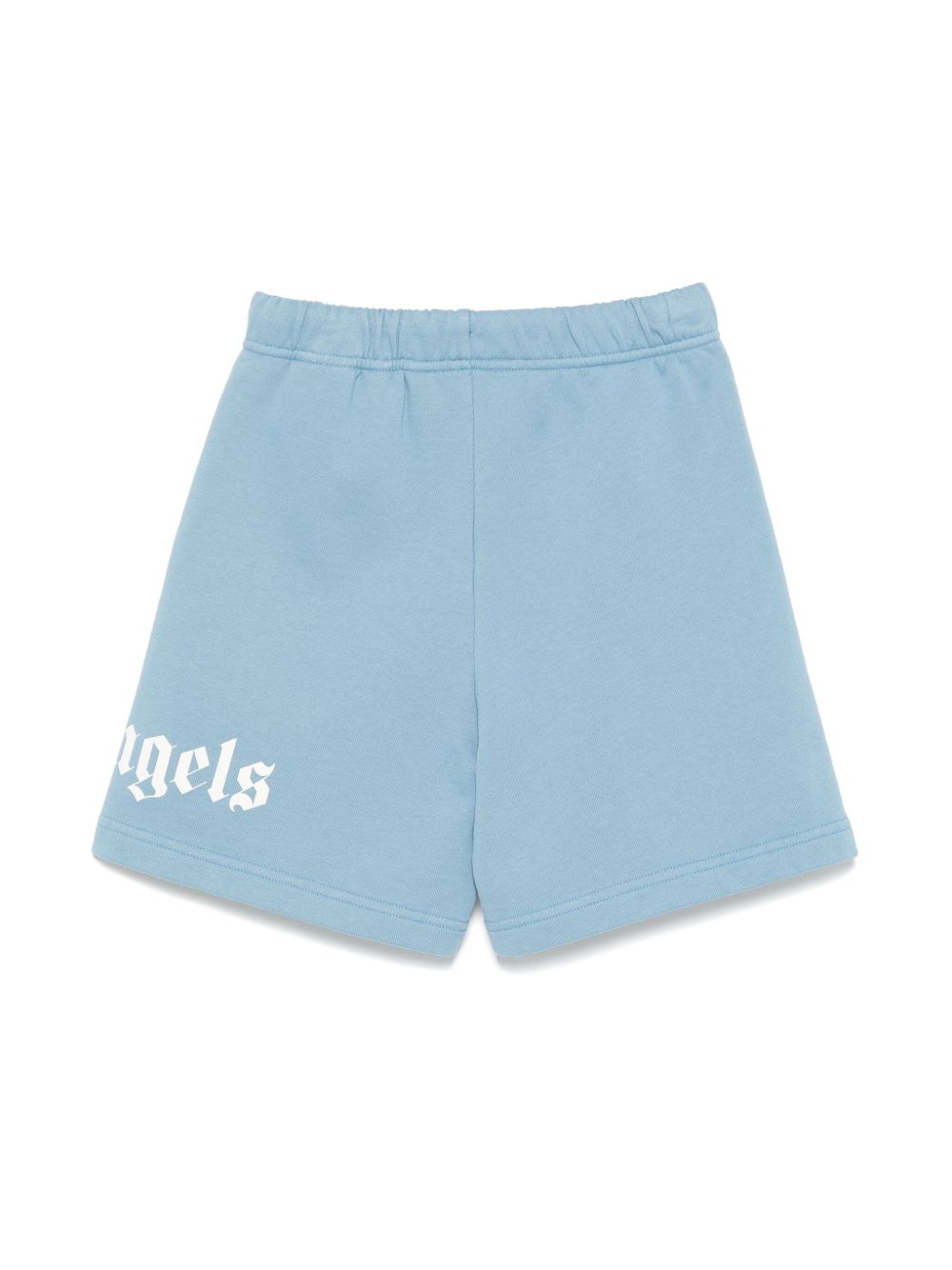 Palm Angels Kids Shorts met logoprint - Blauw