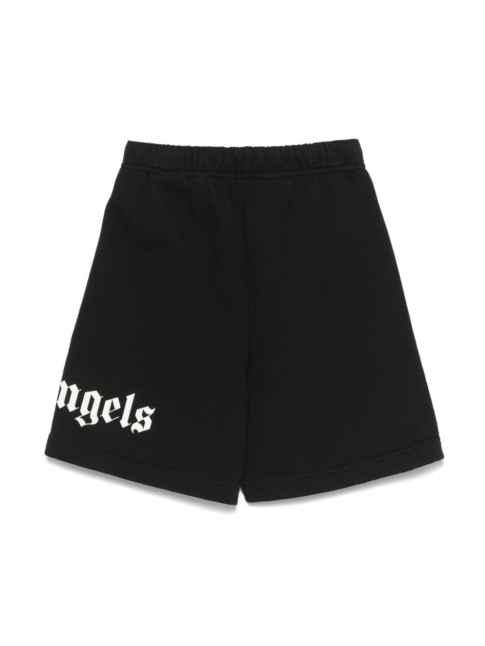 Palm Angels Kids Shorts met logoprint - Zwart