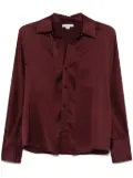 Vince silk satin shirt - Red