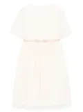 SPERANZA embroidered design dress - Neutrals