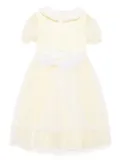 SPERANZA dot-detail dress - Yellow