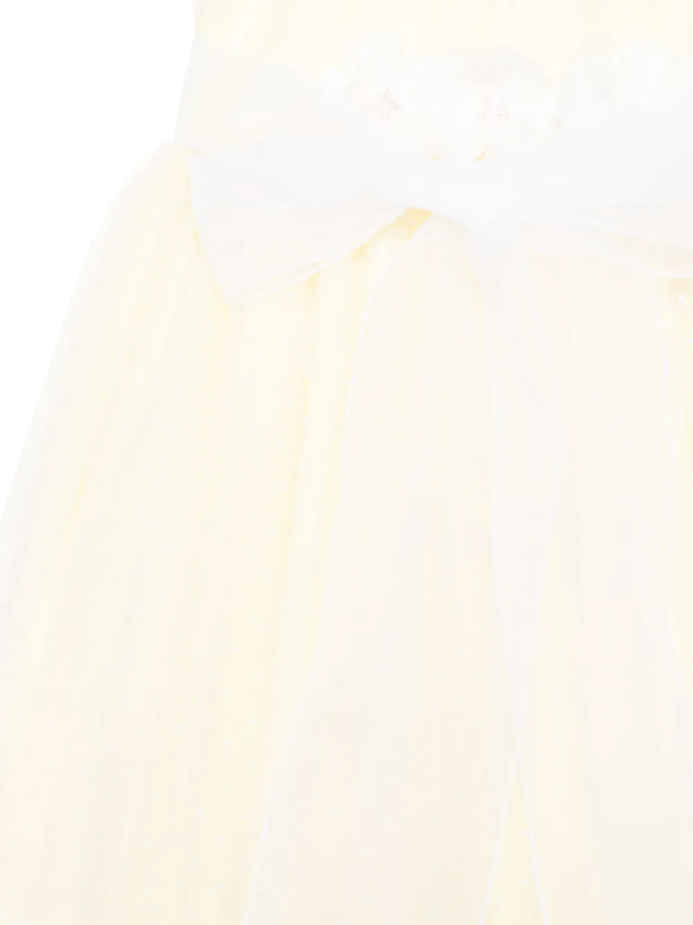 Shop Speranza Dot-detail Dress In Yellow
