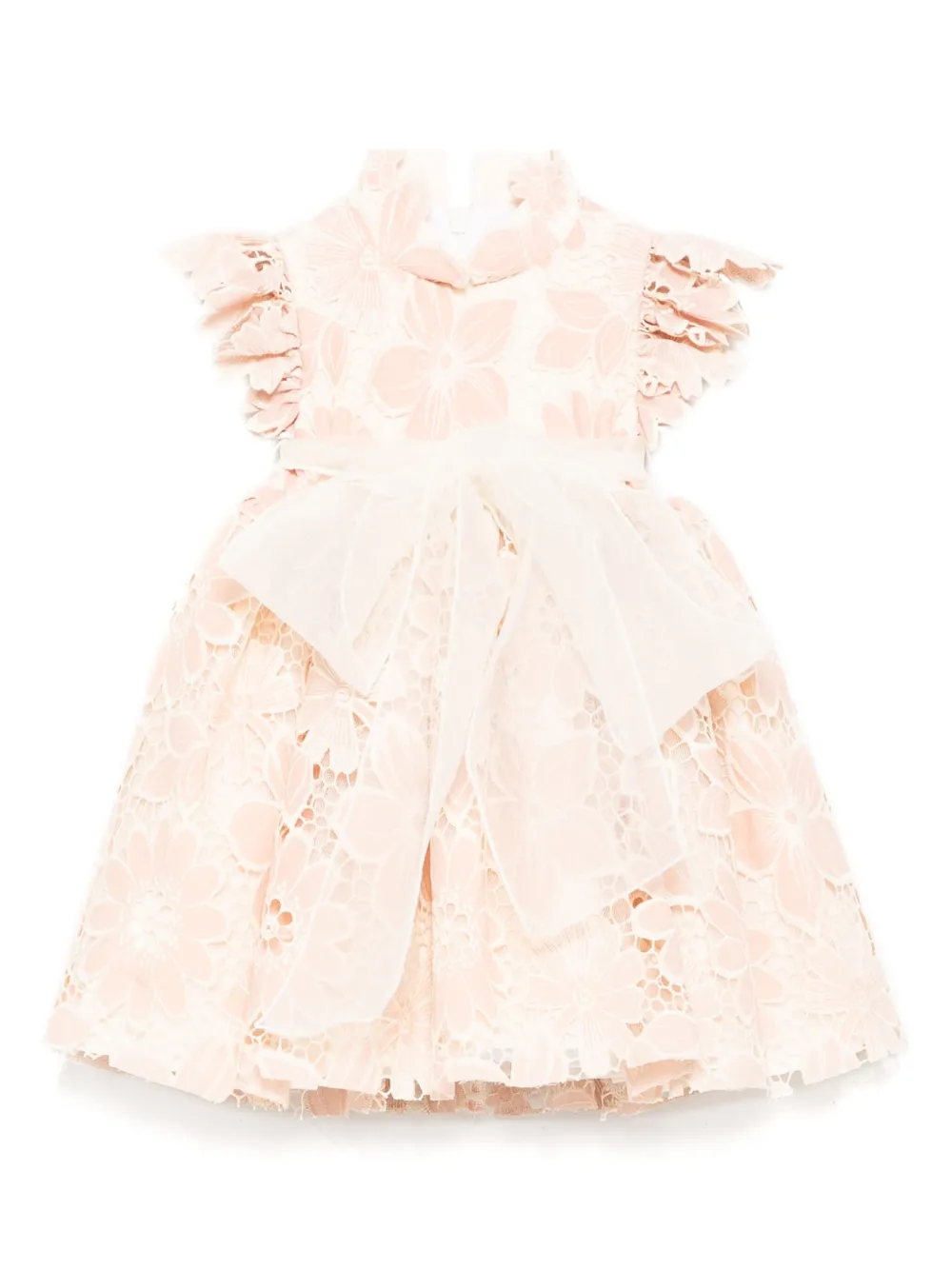 SPERANZA floral embroidery dress | Pink | Image 1