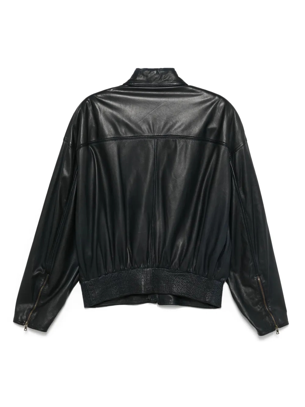 Versace Pre-Owned 1980s leather jacket | Image 2