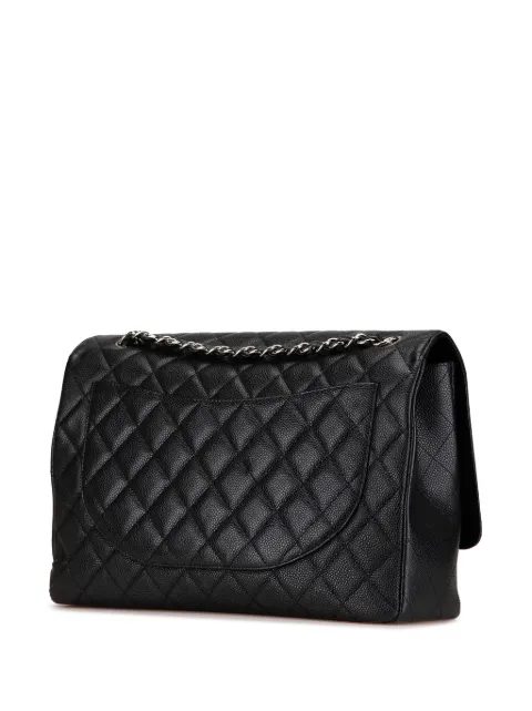 CHANEL Pre-Owned 2005-2006 Maxi Classic Caviar Single Flap shoulder bag MHAO46ECTNQH1LR4 - 2
