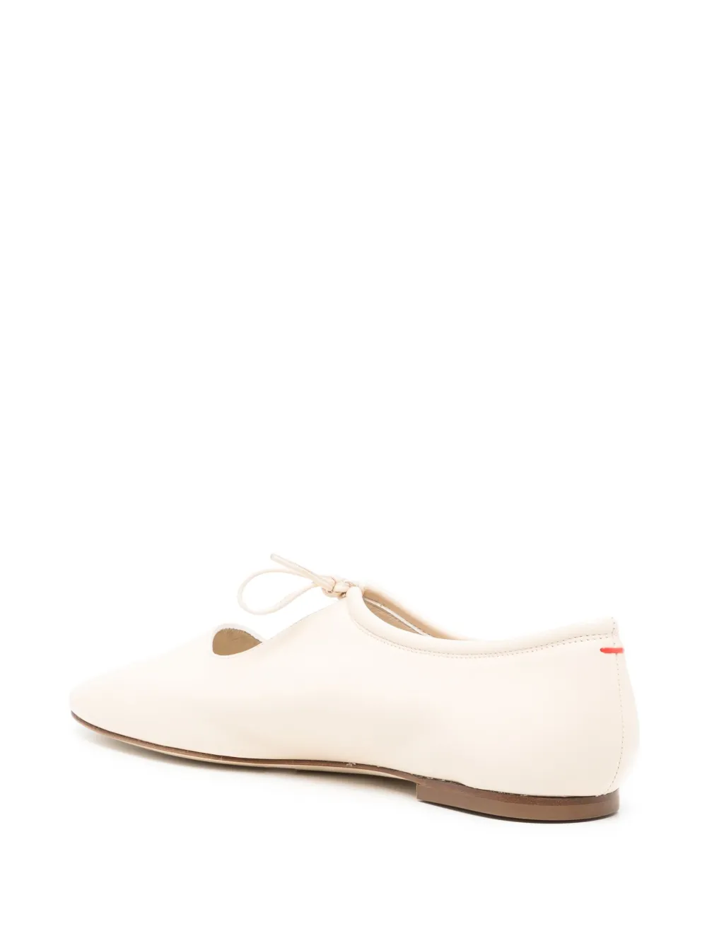 Aeyde Della ballerina shoes Neutrals