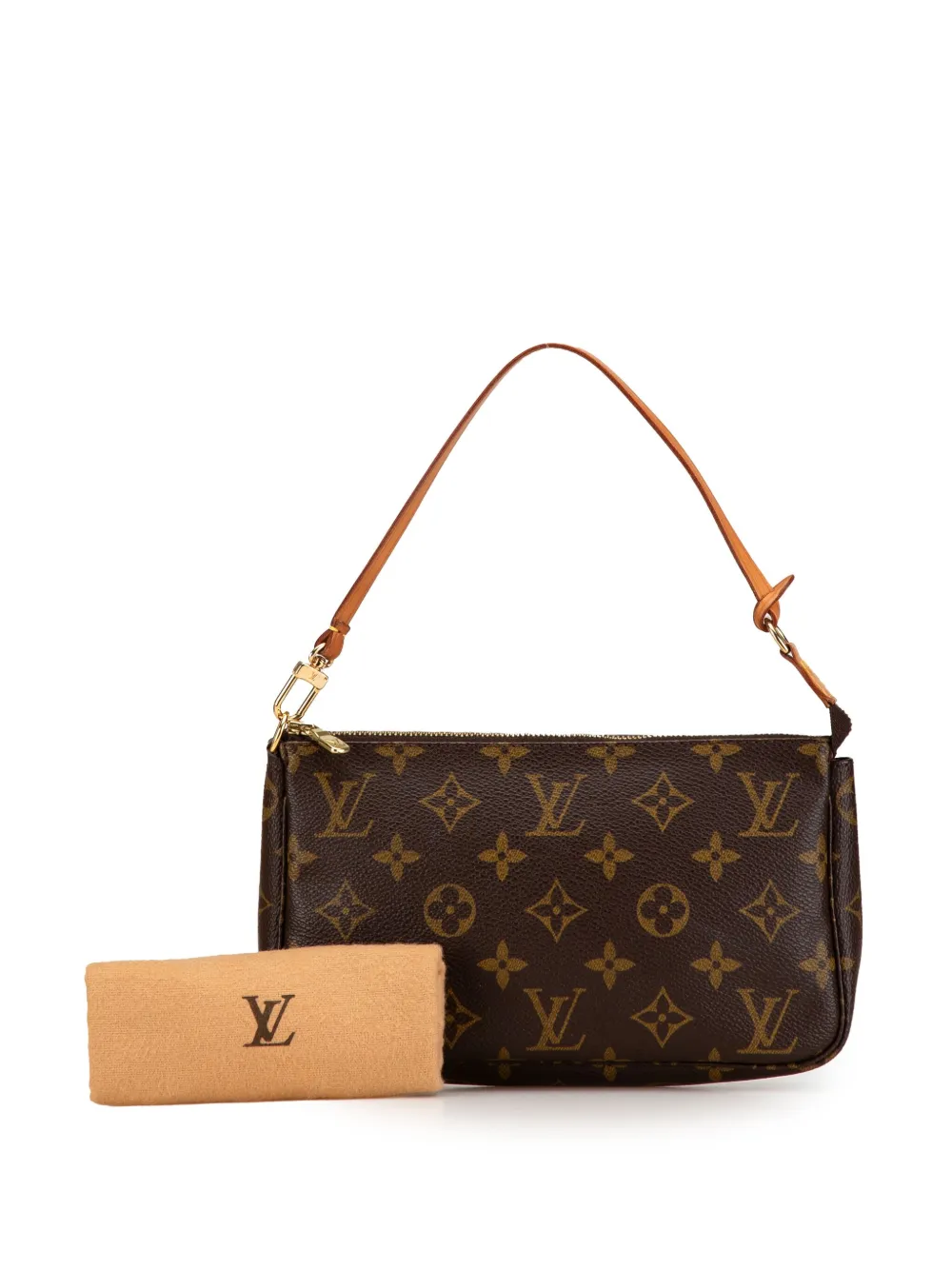 Louis Vuitton Pre-Owned 2001 Monogram Pochette Accessoires schoudertas - Bruin