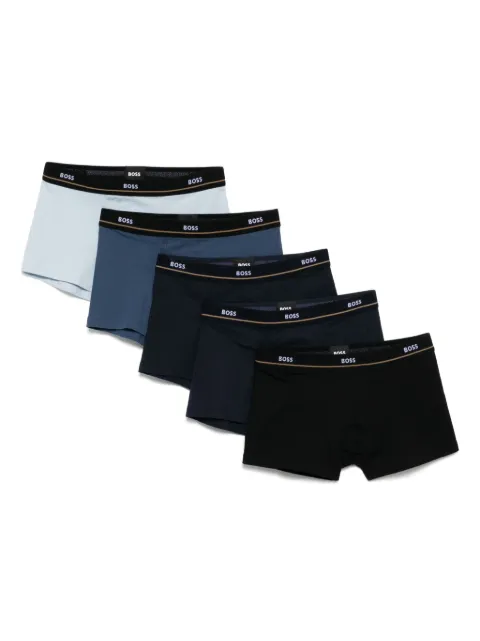 BOSS logo-waistband boxers (pack of five)