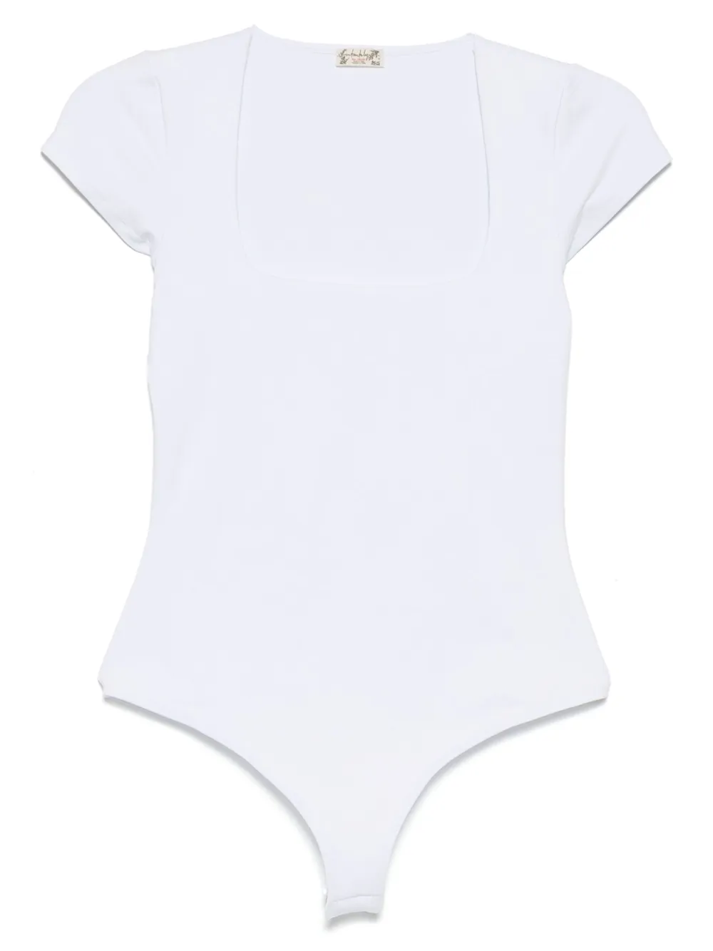 Free People Square Eyes T-shirt In White