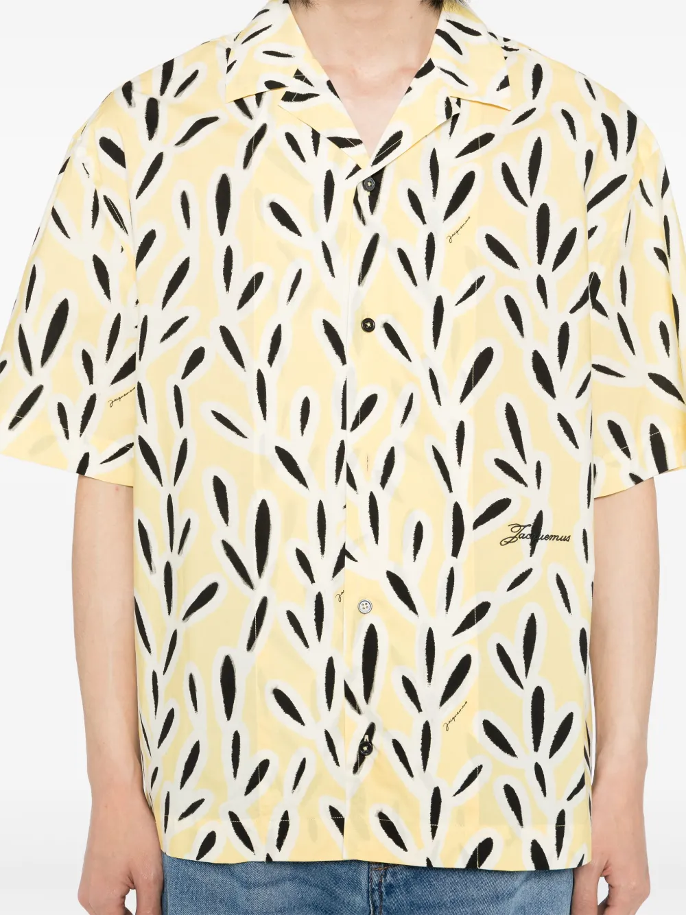 Jacquemus La Chemise Aloe overhemd Veelkleurig
