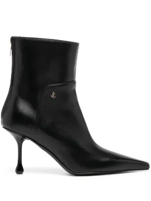 ショートブーツ・ブーティ Jimmy Choo Fuchsia Satin Ankle Boots Women's Designer Ankle Boots | JIMMY CHOO US