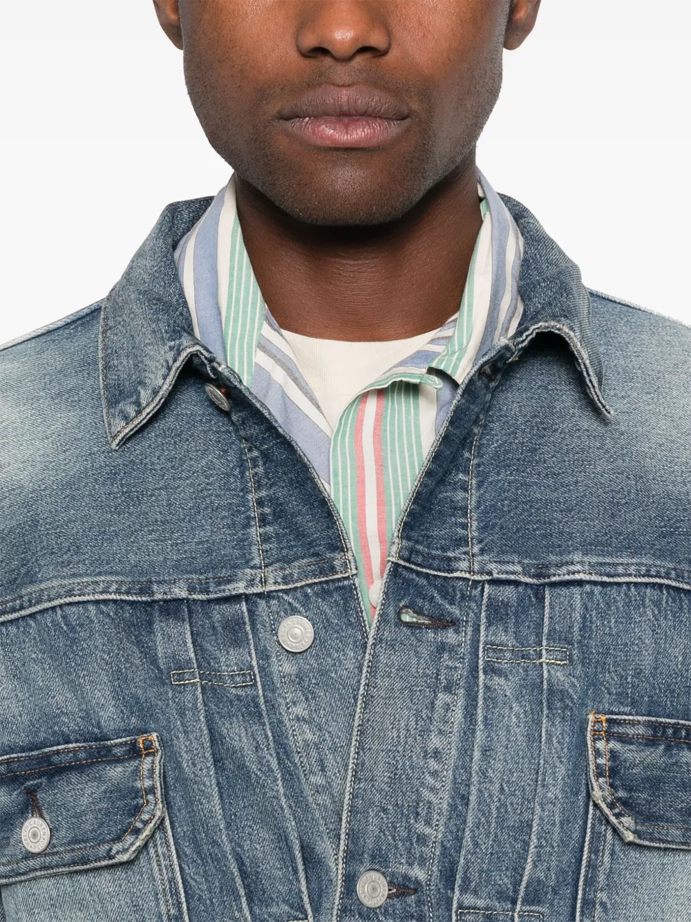 Polo Ralph Lauren Denim jack Blauw