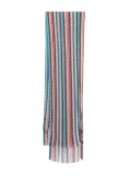 Missoni zig zag scarf - Blue