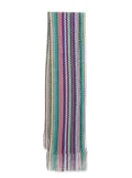 Missoni zig zag scarf - Green