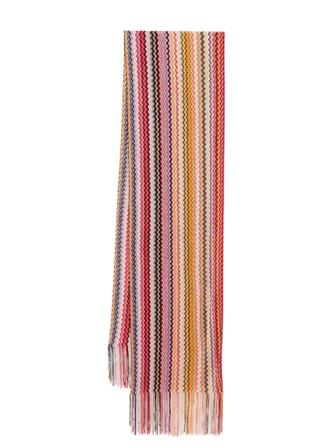 Missoni Schal mit Zickzackmuster