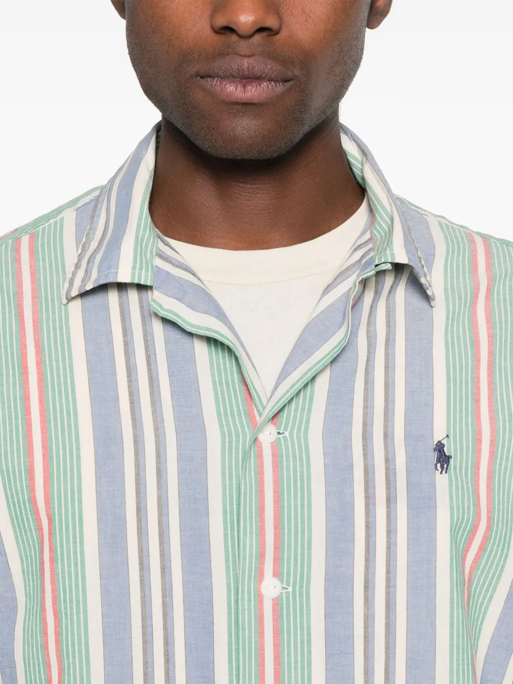 Polo Ralph Lauren Gestreept overhemd Blauw