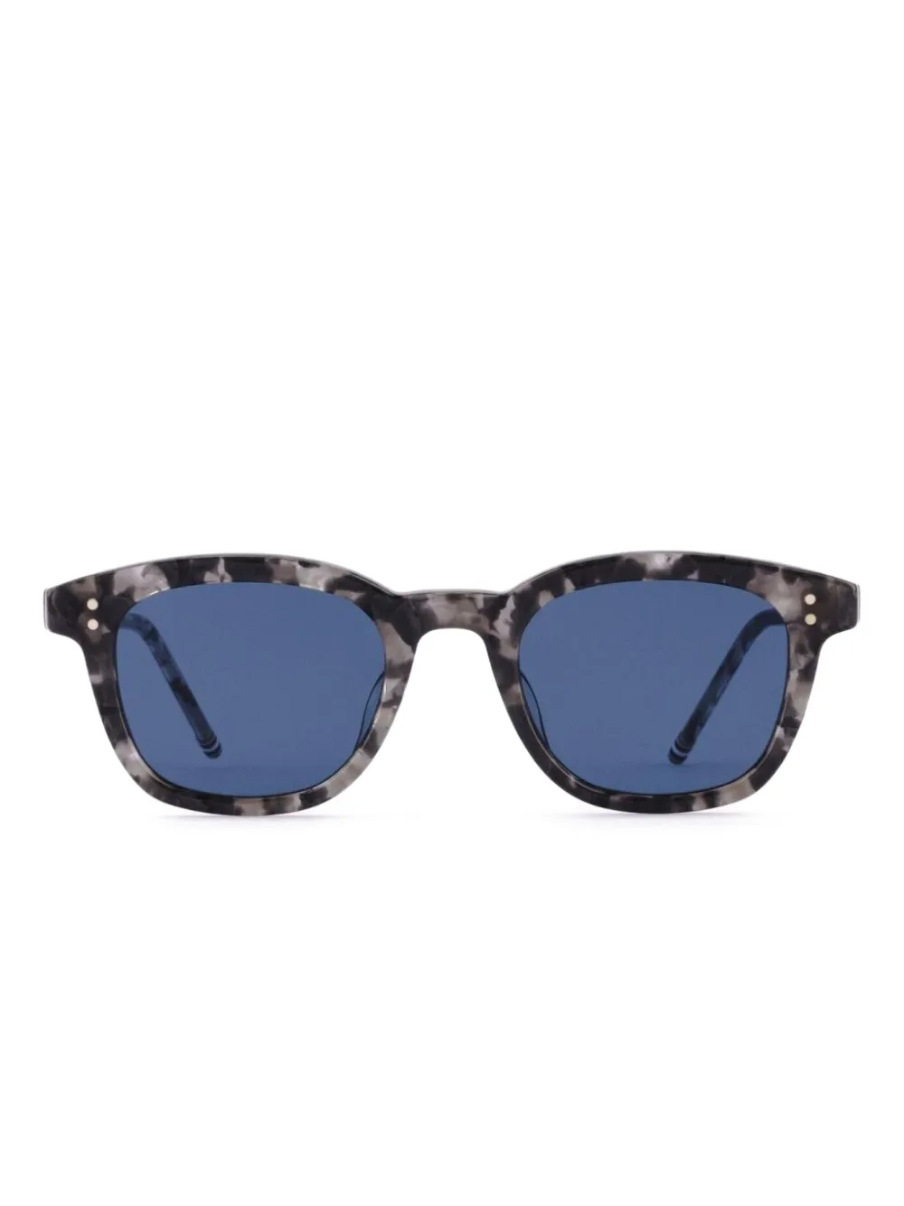 Thom Browne Eyewear geometric-frame sunglasses | Grey | Image 1