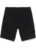 Stone Island Compass-badge cargo shorts - Black
