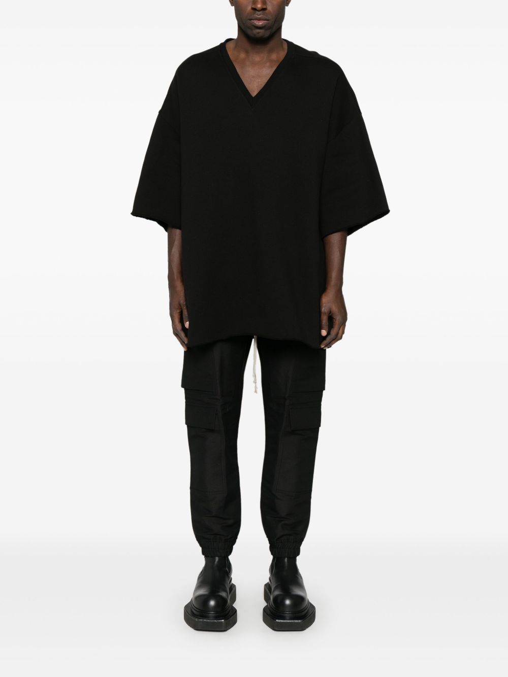 Rick Owens V Tommy T-shirt - Zwart